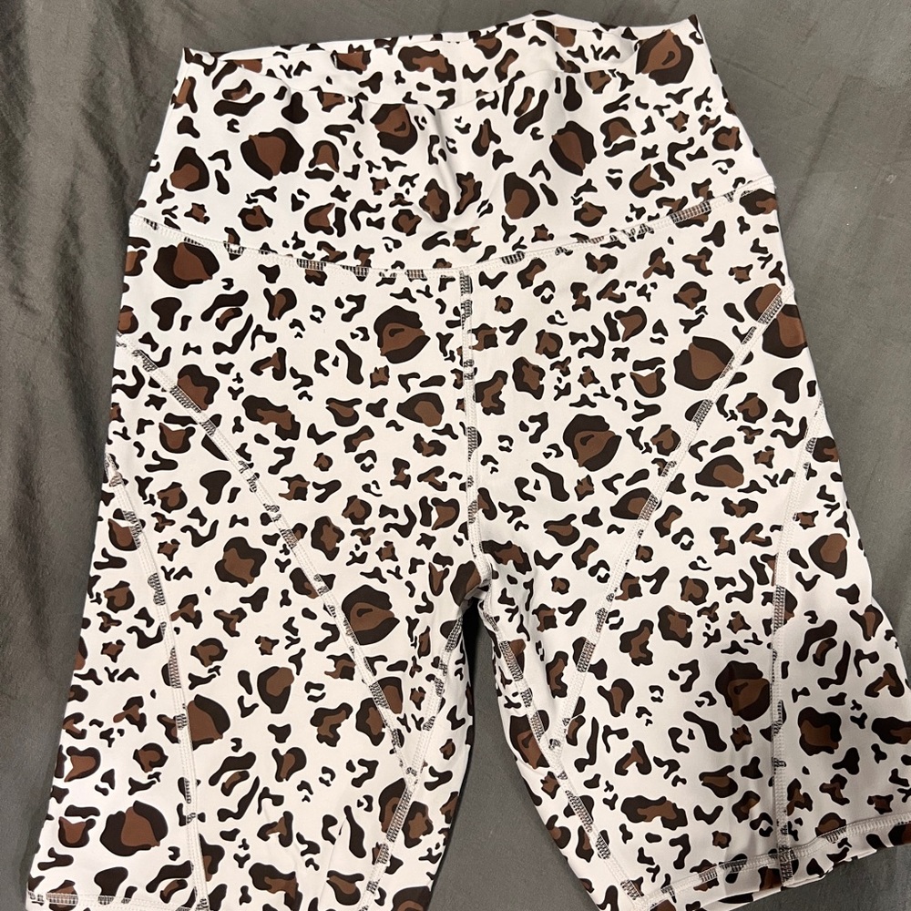 Leopard Print Women’s bike short